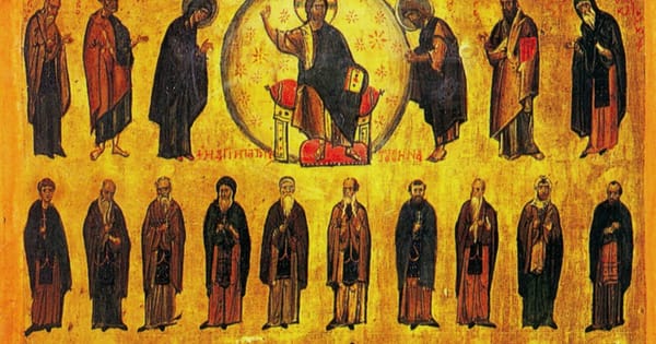 The Holy Fathers slain at Sinai and Raitho